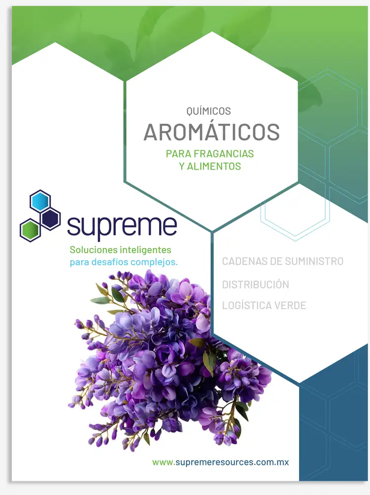 Supreme Resources México Catálogo Químicos Aromáticos Moléculas Esenciales